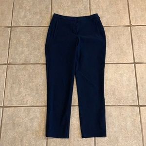 Navy Blue Lululemon Work Pants Nylon Material